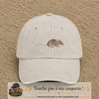 Image principale produit73moyenBC - casquette Beige clair délavé avec visuel Souris 5 cm