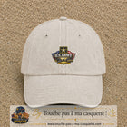 Casquette Beige clair délavé motif Emblème U.S. Army 5 cm - vue principale