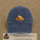 Image principale casquette Bleu marine délavé avec motif Dune du désert 5 cm