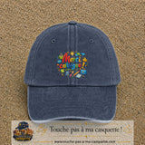 Bleu marine délavé