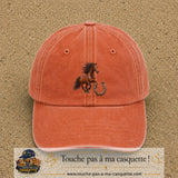 Orange délavé - Corail délavé