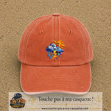 Orange délavé - Corail délavé