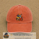 Orange délavé - Corail délavé