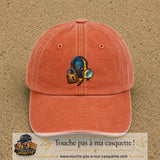 Orange délavé - Corail délavé