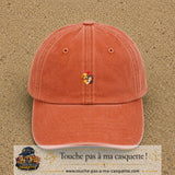 Orange délavé - Corail délavé
