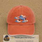 Orange délavé - Corail délavé