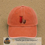Orange délavé - Corail délavé