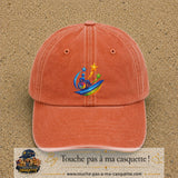 Orange délavé - Corail délavé