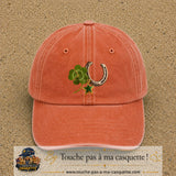 Orange délavé - Corail délavé