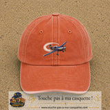 Orange délavé - Corail délavé