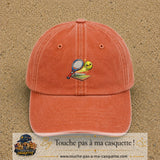 Orange délavé - Corail délavé