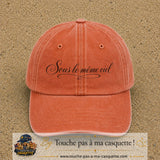 Orange délavé - Corail délavé