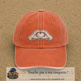Orange délavé - Corail délavé