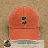 Orange délavé - Corail délavé