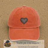 Orange délavé - Corail délavé