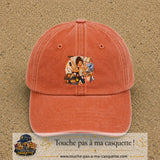 Orange délavé - Corail délavé