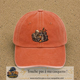 Orange délavé - Corail délavé