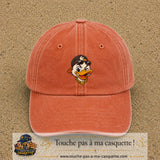 Orange délavé - Corail délavé