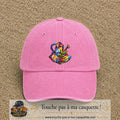 Image principale casquette Rose délavé avec motif Arrosoir de jardin 7 cm