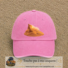 Image principale casquette Rose délavé avec motif Dune du désert 7 cm