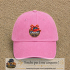 Casquette Rose délavé avec motif Cadeau Signature avec casquette en 7 cm – vue principale
