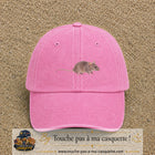 Image principale produit73moyenRS - casquette Rose délavé avec visuel Souris 5 cm
