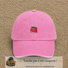 Casquette baseball Rose délavé 100% coton avec motif Boîte à outils 3 cm - image principale