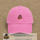 Casquette baseball Rose délavé 100% coton avec motif Roméo 5 cm - image principale