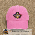 Casquette Rose délavé motif Emblème U.S. Army 7 cm - vue principale