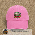 Casquette Rose délavé 100% coton avec motif Free Iran 7 cm - image principale