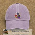 Image principale casquette Violet délavé avec motif Jetons de casino 7 cm