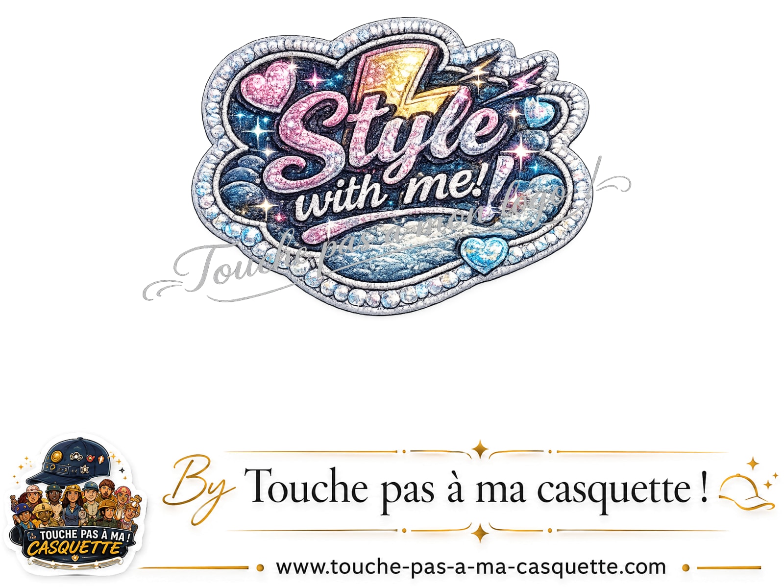 Logo motif Message Style with me