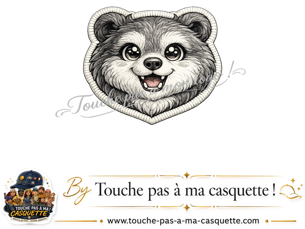 Logo motif Ourson joyeux