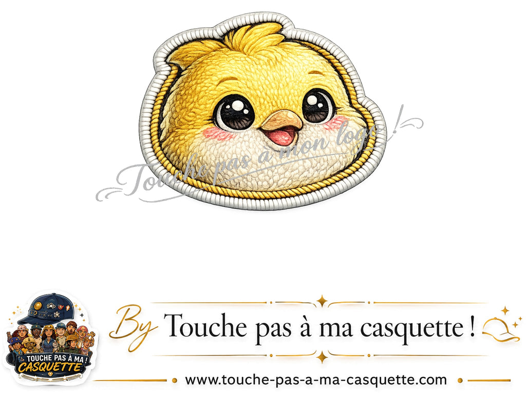 Logo motif Poussin joyeux