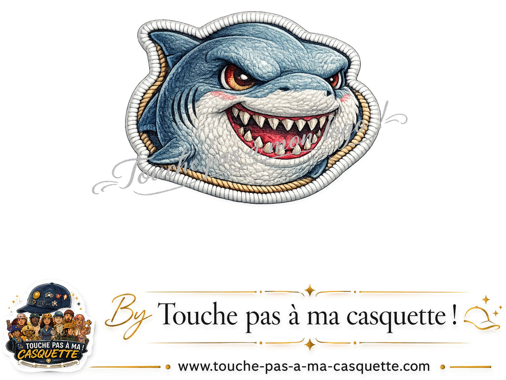 Logo motif Requin fun