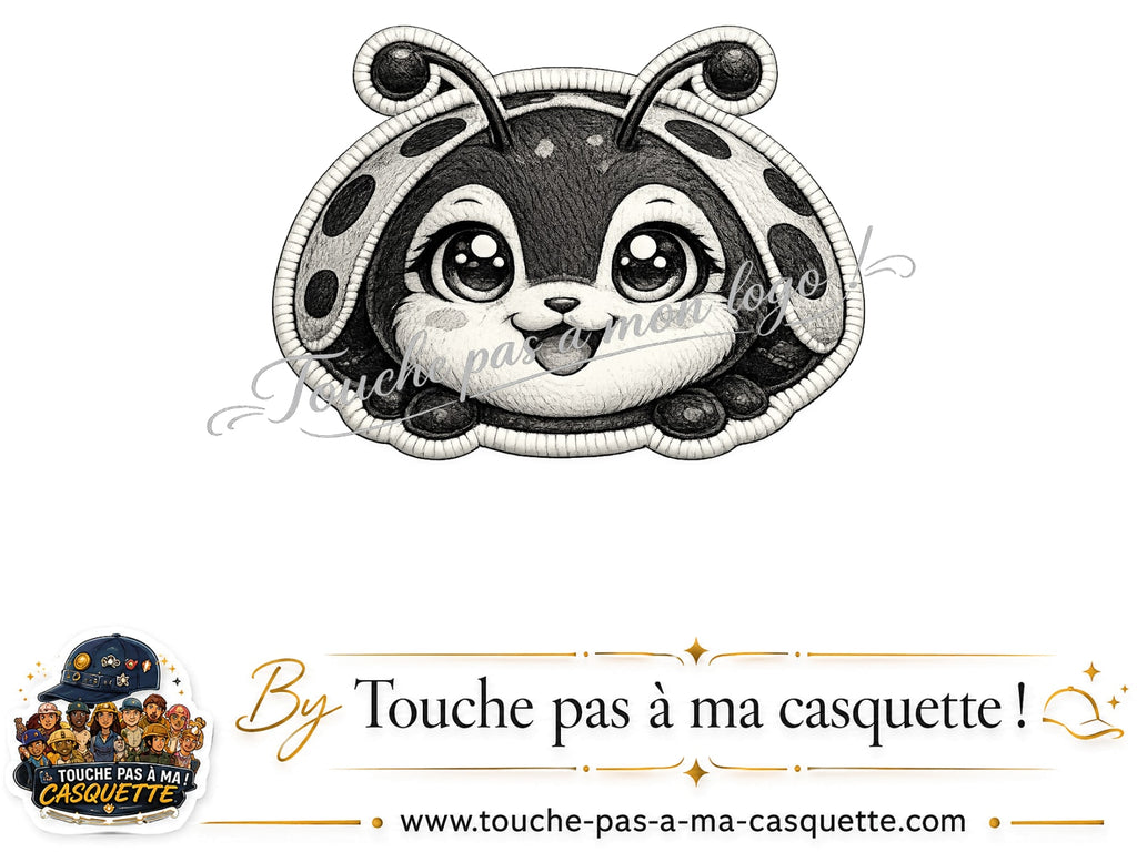 Logo motif Coccinelle douce