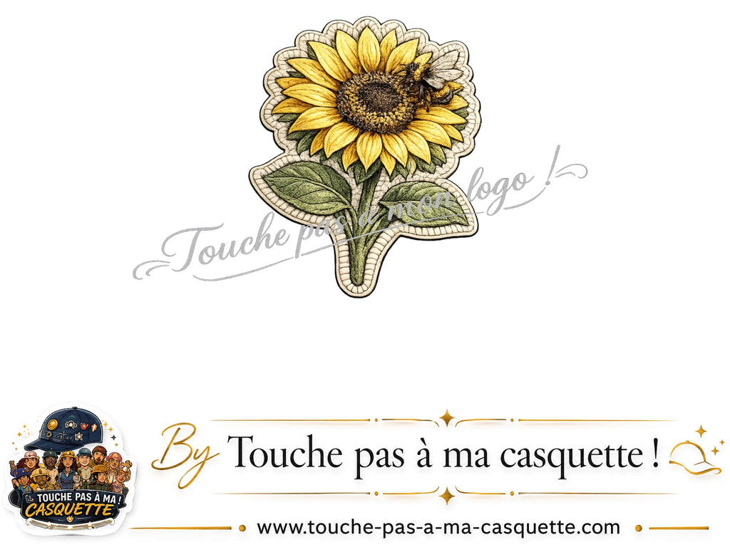 Logo motif Tournesol patch