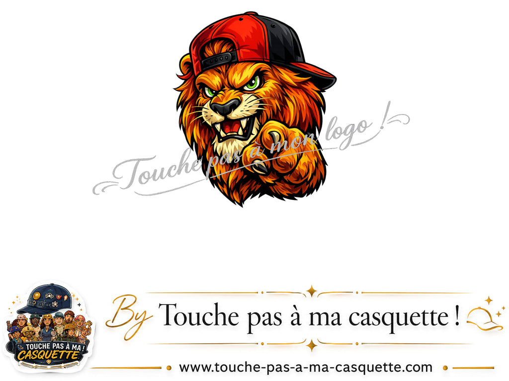Visuel source Lion casquette street pour casquette personnalisée