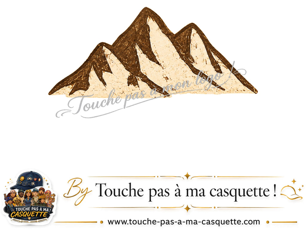 Visuel source Montagnes bohèmes pour casquette personnalisée