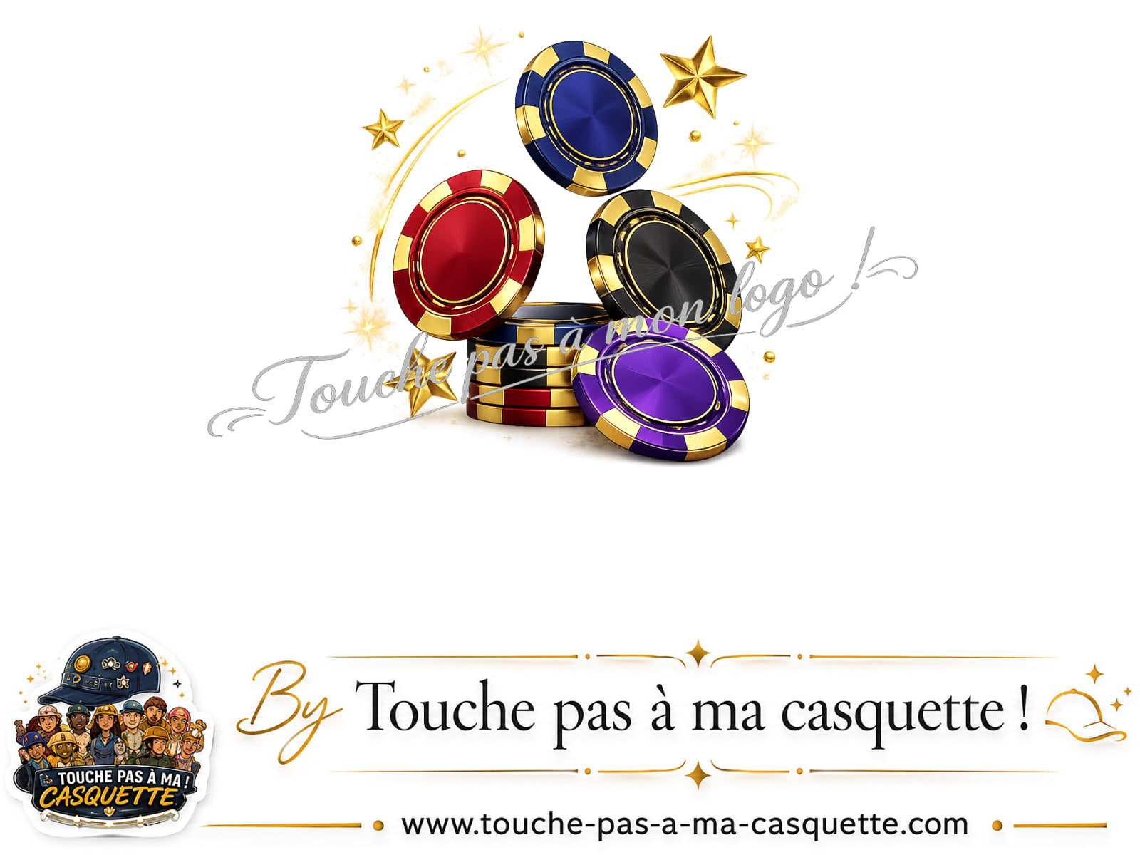 Visuel du motif Jetons de casino