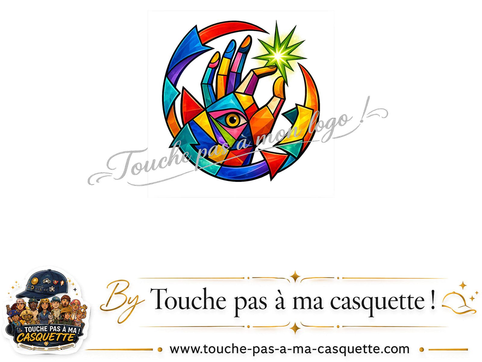 Visuel du motif Main créative