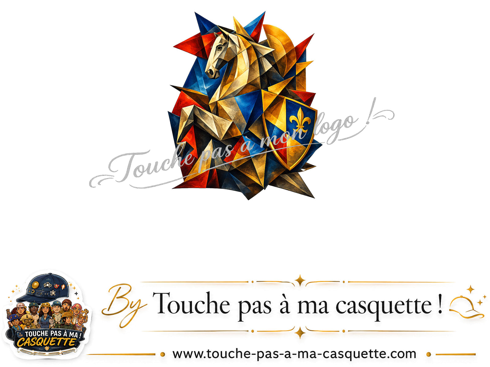 Visuel du motif Chevalier mosaïque