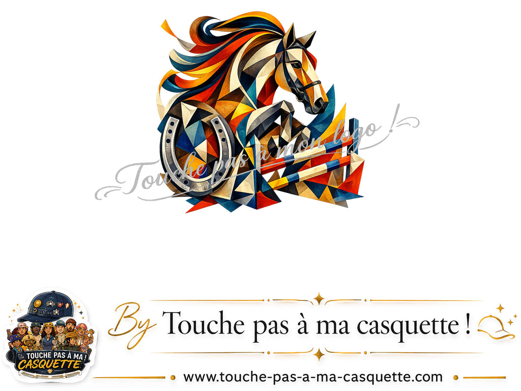 Visuel du motif Cheval de concours