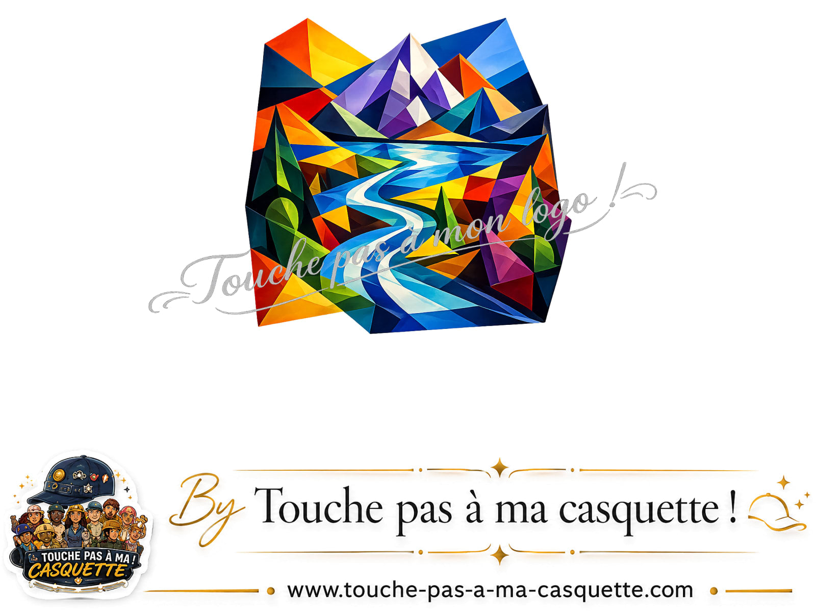 Visuel du motif Rivière de montagne