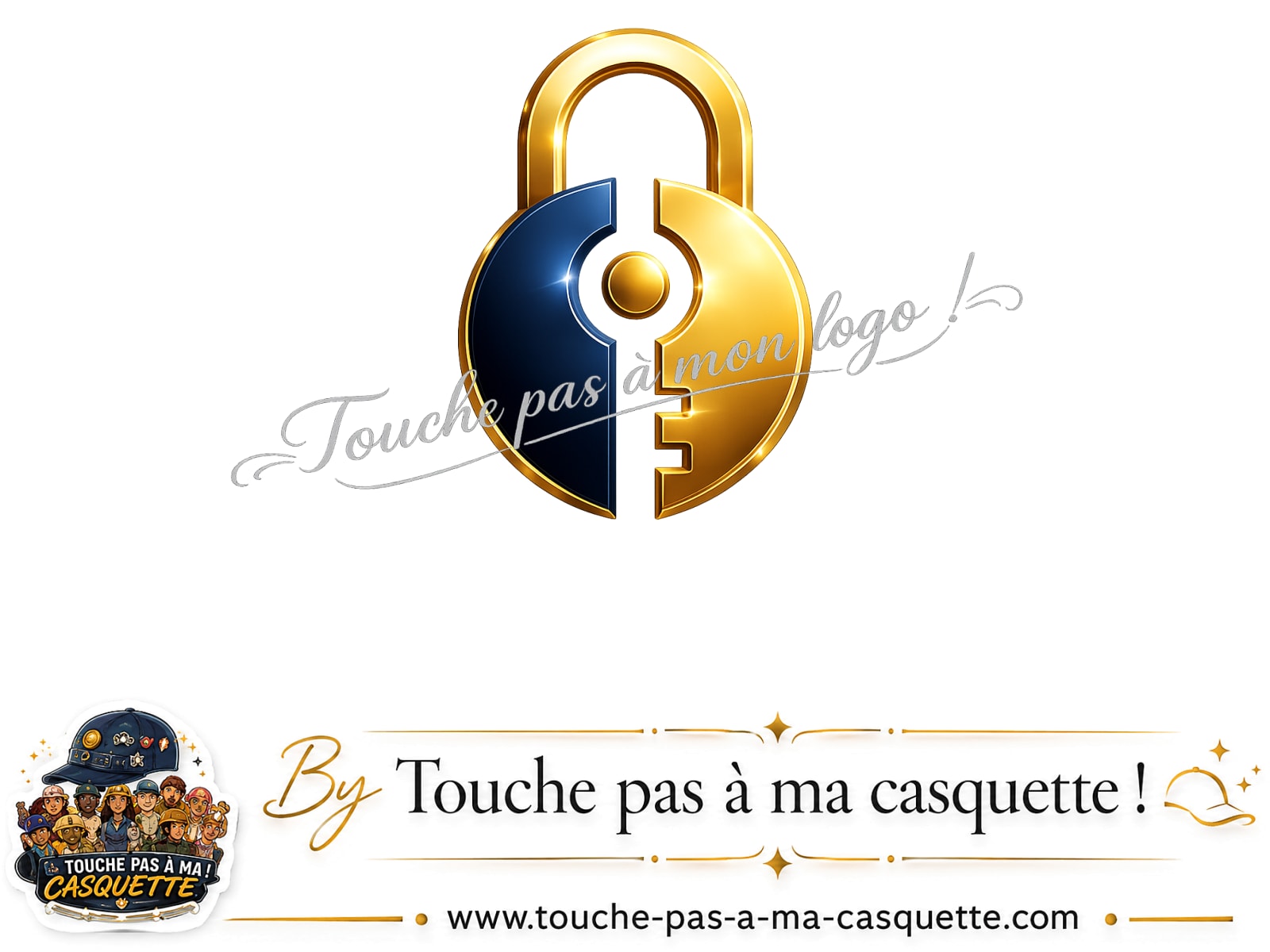 Visuel du motif Cadenas doré