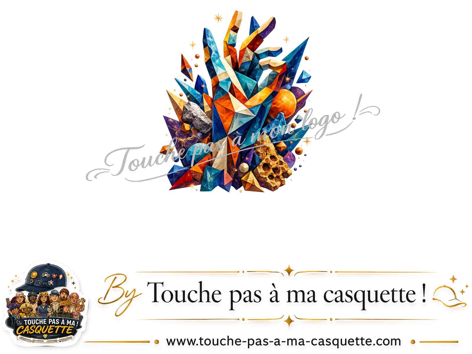 Visuel du motif Cristaux éclatants