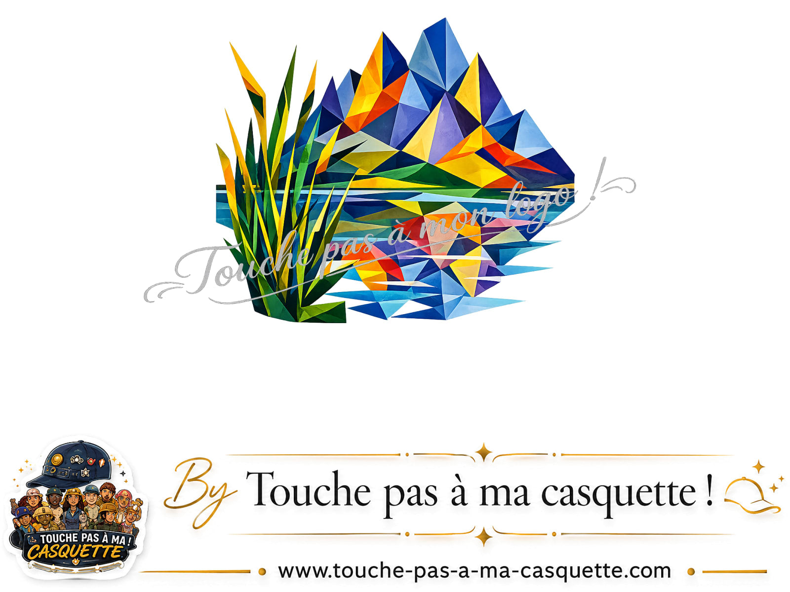 Visuel du motif Lac de montagne
