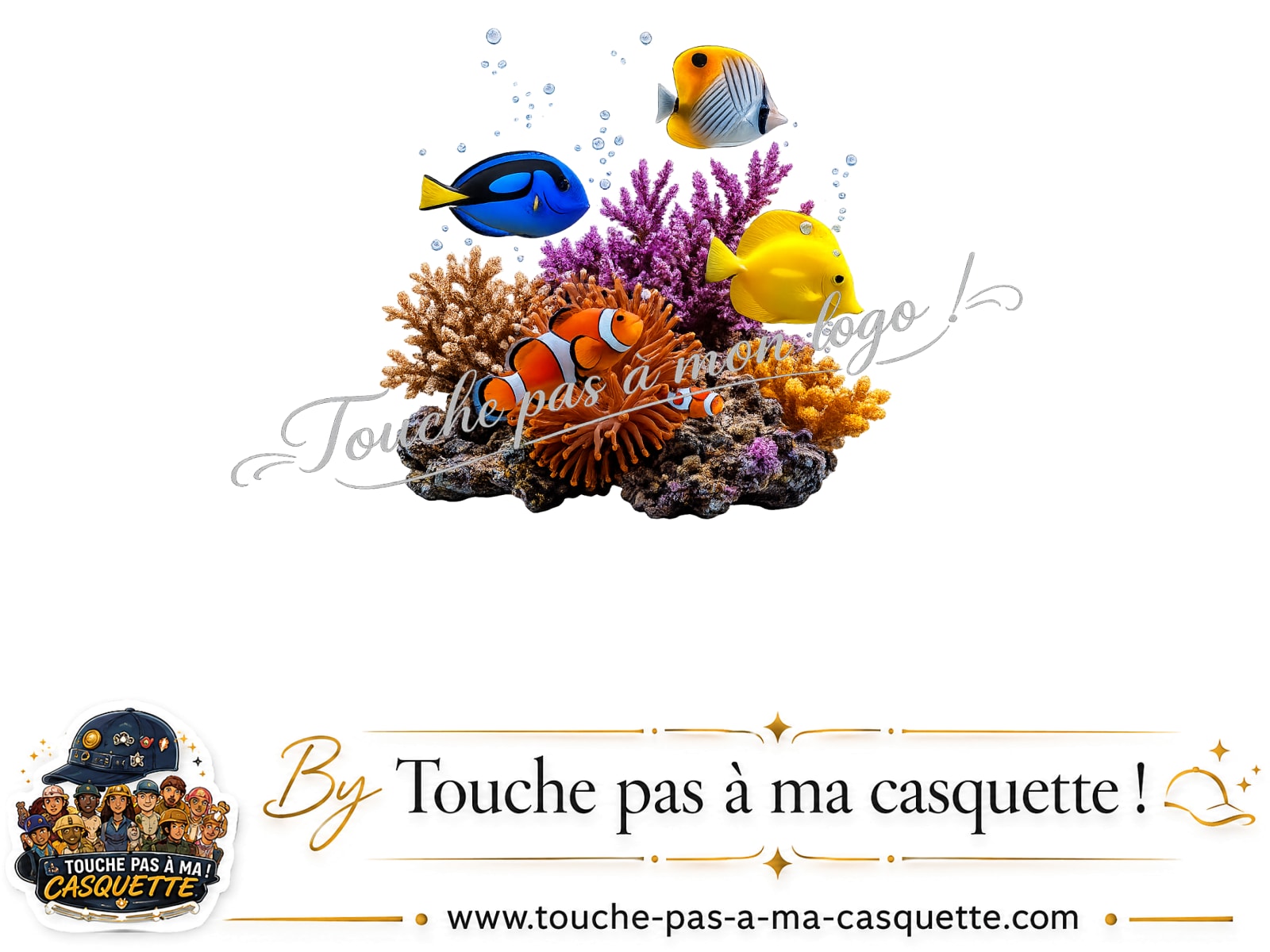 Visuel du motif Récif aux poissons