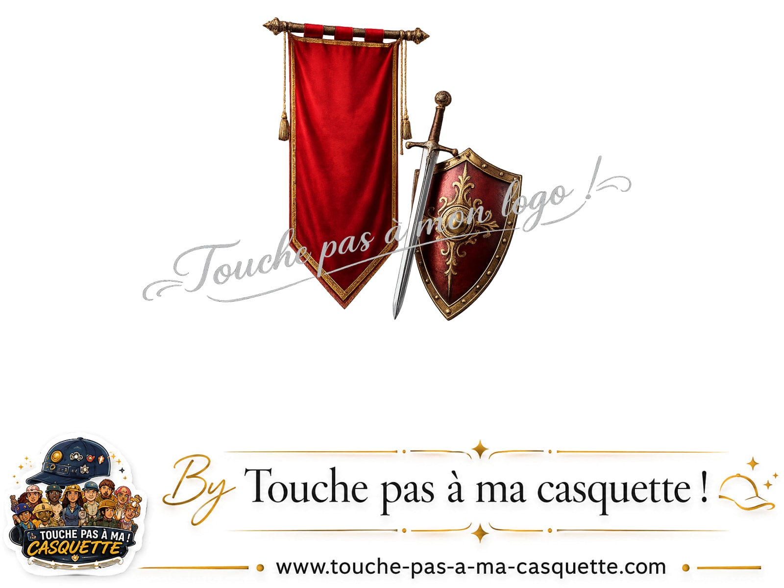 Visuel du motif Bouclier médiéval